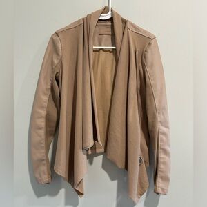 Khaki women’s jacket.